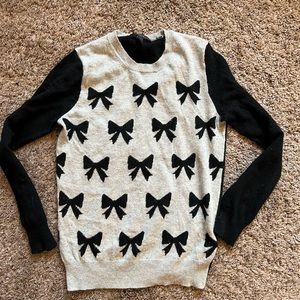 J Crew Bow Sweater